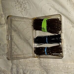 Vintage Goody Hair Bobby Pins w/Carrying Case Retro Housewife Lot of 187